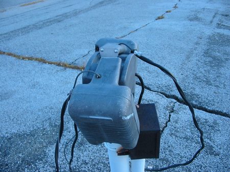 Miracle Twin Drive-In Theatre - Speaker - Photo From Water Winter Wonderland